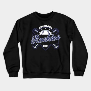 Rockies Baseball Crewneck Sweatshirt